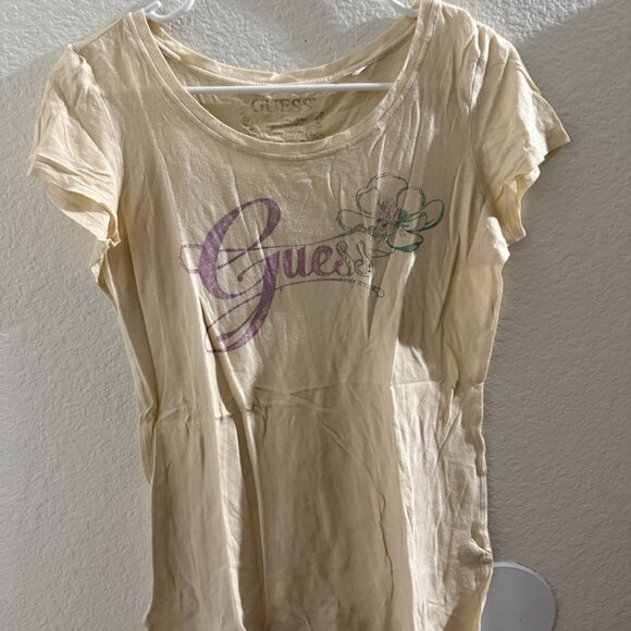 Guess women T-shirt size M beige - Picture 1 of 3